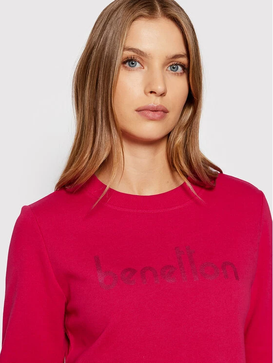 United Colors Of Benetton Γυναίκες Μπλούζες Μπλούζα 3J68D100Y Ροζ Regular Fit Ροζ 4 United Colors Of Benetton Γυναίκες Μπλούζες Μπλούζα 3J68D100Y Ροζ Regular Fit Ροζ - Image 4