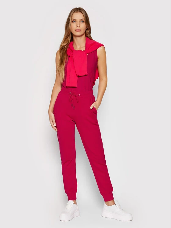 United Colors Of Benetton Γυναίκες Παντελόνια Φόρμας Παντελόνι φόρμας 3J68P0472 Ροζ Regular Fit Ροζ 2 United Colors Of Benetton Γυναίκες Παντελόνια Φόρμας Παντελόνι φόρμας 3J68P0472 Ροζ Regular Fit Ροζ - Image 2