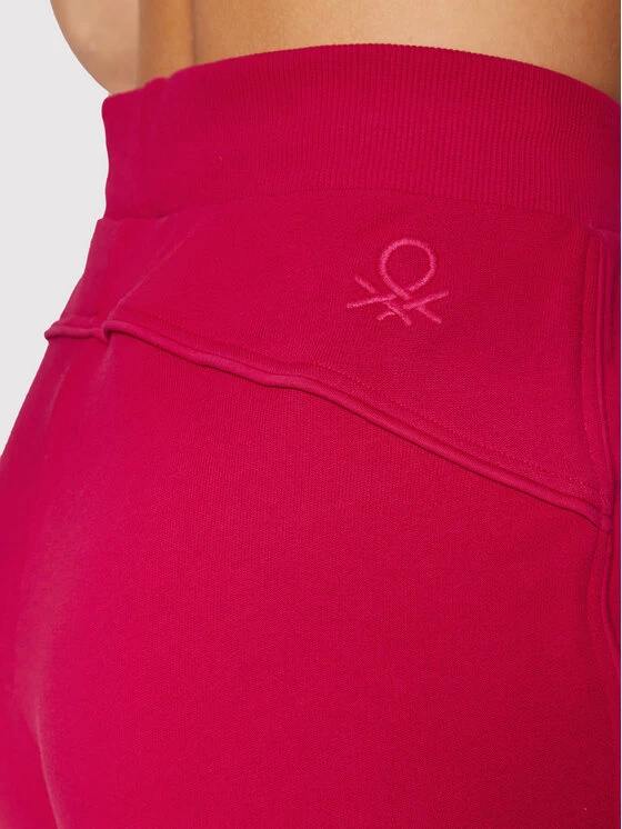 United Colors Of Benetton Γυναίκες Παντελόνια Φόρμας Παντελόνι φόρμας 3J68P0472 Ροζ Regular Fit Ροζ 4 United Colors Of Benetton Γυναίκες Παντελόνια Φόρμας Παντελόνι φόρμας 3J68P0472 Ροζ Regular Fit Ροζ - Image 4