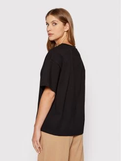 United Colors Of Benetton Γυναίκες T-shirts T-Shirt 3MI5D100P Μαύρο Relaxed Fit Μαύρο -United Colors Of Benetton Κατάστημα unnamed file 1034