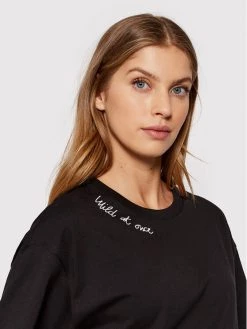 United Colors Of Benetton Γυναίκες T-shirts T-Shirt 3MI5D100P Μαύρο Relaxed Fit Μαύρο -United Colors Of Benetton Κατάστημα unnamed file 1035