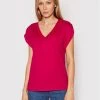 United Colors Of Benetton Γυναίκες T-shirts T-Shirt 3JDRE4267 Ροζ Regular Fit Ροζ