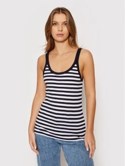 United Colors Of Benetton Γυναίκες Tops Τοπ 3OA6E8397 Σκούρο μπλε Regular Fit Σκούρο μπλε