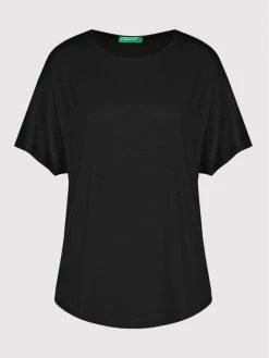 United Colors Of Benetton Γυναίκες T-shirts T-Shirt 3Z12E1AG1 Μαύρο Regular Fit Μαύρο -United Colors Of Benetton Κατάστημα unnamed file 1071