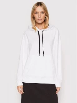 United Colors Of Benetton Γυναίκες Μπλούζες Μπλούζα 3PRPD2001 Λευκό Oversize Λευκό