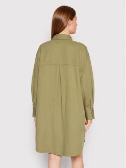 United Colors Of Benetton Γυναίκες Φορέματα σε Στυλ Πουκάμισο & Σεμιζιέ Φόρεμα πουκάμισο 45H6DV00M Πράσινο Regular Fit Πράσινο -United Colors Of Benetton Κατάστημα unnamed file 1089