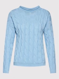 United Colors Of Benetton Γυναίκες Πουλόβερ 1335D2467 Μπλε Regular Fit Μπλε -United Colors Of Benetton Κατάστημα unnamed file 110