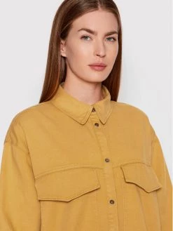 United Colors Of Benetton Γυναίκες Φορέματα σε Στυλ Πουκάμισο & Σεμιζιέ Φόρεμα πουκάμισο 45H6DV00M Κίτρινο Regular Fit Κίτρινο -United Colors Of Benetton Κατάστημα unnamed file 1100