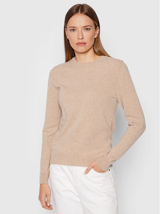 United Colors Of Benetton Γυναίκες Πουλόβερ 1002D1K01 Μπεζ Regular Fit Μπεζ 1 United Colors Of Benetton Γυναίκες Πουλόβερ 1002D1K01 Μπεζ Regular Fit Μπεζ