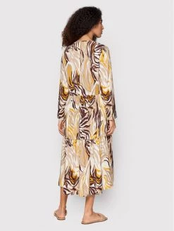 United Colors Of Benetton Γυναίκες Καθημερινά Φορέματα Φόρεμα καθημερινό 4G3QDV00E Καφέ Regular Fit Καφέ -United Colors Of Benetton Κατάστημα unnamed file 1114