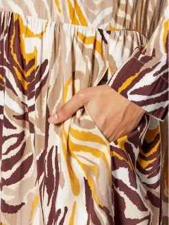 United Colors Of Benetton Γυναίκες Καθημερινά Φορέματα Φόρεμα καθημερινό 4G3QDV00E Καφέ Regular Fit Καφέ -United Colors Of Benetton Κατάστημα unnamed file 1115