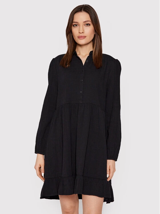 United Colors Of Benetton Γυναίκες Καθημερινά Φορέματα Φόρεμα καθημερινό 4FDTDV00H Μαύρο Regular Fit Μαύρο 1 United Colors Of Benetton Γυναίκες Καθημερινά Φορέματα Φόρεμα καθημερινό 4FDTDV00H Μαύρο Regular Fit Μαύρο