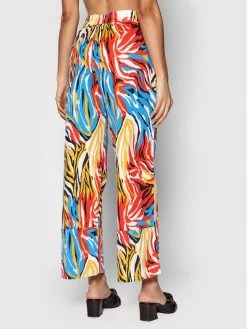 United Colors Of Benetton Γυναίκες Υφασμάτινα Παντελόνια Παντελόνι υφασμάτινο 4MKNDF00D Έγχρωμο Relaxed Fit Έγχρωμο -United Colors Of Benetton Κατάστημα unnamed file 1134