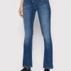 United Colors Of Benetton Γυναίκες Bootcut Τζιν 4NF1574K4 Σκούρο μπλε Regular Fit Σκούρο μπλε
