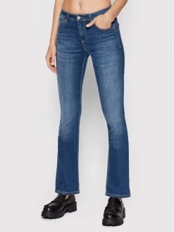 United Colors Of Benetton Κατάστημα 29 United Colors Of Benetton Γυναίκες Bootcut Τζιν 4NF1574K4 Σκούρο μπλε Regular Fit Σκούρο μπλε