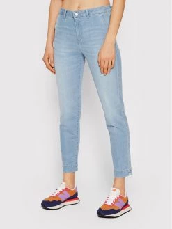 United Colors Of Benetton Γυναίκες Τζιν 4NF1558U4 Μπλε Slim Fit Μπλε