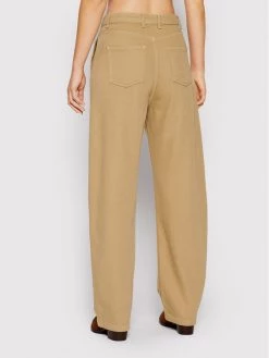 United Colors Of Benetton Γυναίκες Υφασμάτινα Παντελόνια Παντελόνι υφασμάτινο 4SW1DE004 Καφέ Regular Fit Καφέ -United Colors Of Benetton Κατάστημα unnamed file 1159