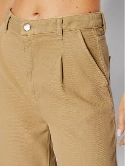 United Colors Of Benetton Γυναίκες Υφασμάτινα Παντελόνια Παντελόνι υφασμάτινο 4SW1DE004 Καφέ Regular Fit Καφέ -United Colors Of Benetton Κατάστημα unnamed file 1160