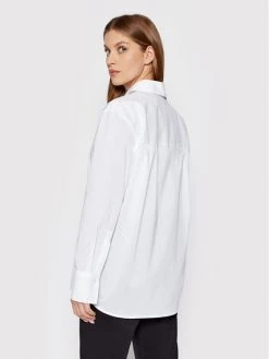 United Colors Of Benetton Γυναίκες Επίσημα Πουκάμισα Πουκάμισο 5AWRDQ00N Λευκό Regular Fit Λευκό -United Colors Of Benetton Κατάστημα unnamed file 1174