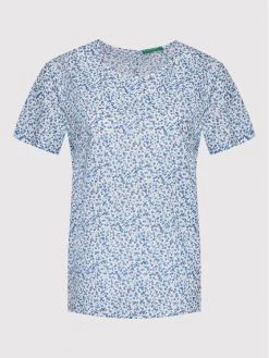 United Colors Of Benetton Γυναίκες Μπλουζάκια Μπλουζάκι 5OA95QBA4 Μπλε Regular Fit Μπλε -United Colors Of Benetton Κατάστημα unnamed file 1196