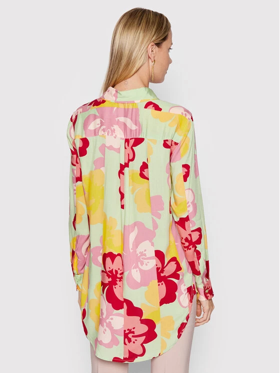 United Colors Of Benetton Γυναίκες Casual Πουκάμισα Πουκάμισο 5QPKDQ001 Έγχρωμο Oversize Έγχρωμο 3 United Colors Of Benetton Γυναίκες Casual Πουκάμισα Πουκάμισο 5QPKDQ001 Έγχρωμο Oversize Έγχρωμο - Image 3