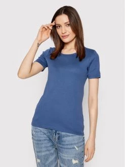 United Colors Of Benetton Γυναίκες T-shirts T-Shirt 3GA2E16A0 Μπλε Regular Fit Σκούρο μπλε