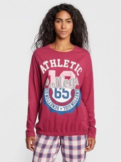 United Colors Of Benetton Γυναίκες Μπλούζες & Μπλουζάκια Πιτζάμας Μπλούζα πιτζάμας 3VD03M01U Ροζ Regular Fit Ροζ