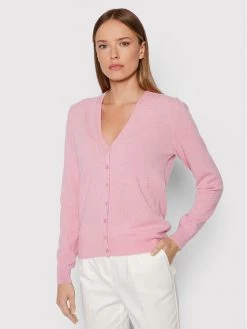 United Colors Of Benetton Γυναίκες Ζακέτες Ζακέτα 1002D6879 Ροζ Regular Fit Ροζ