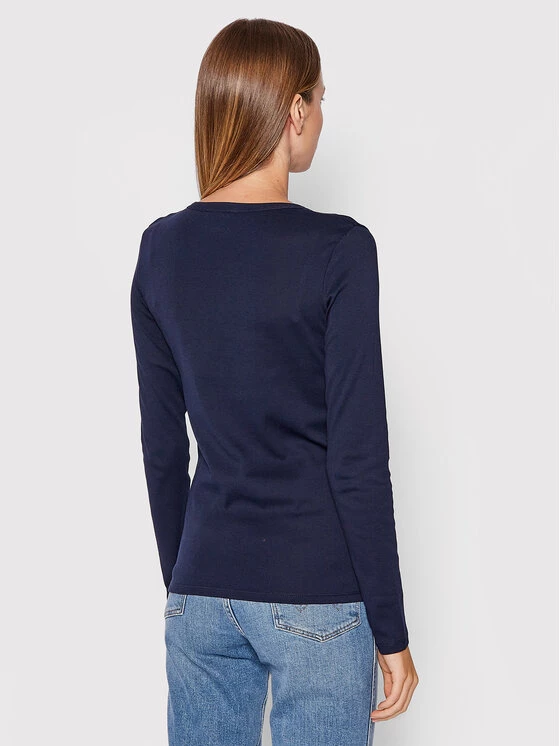 United Colors Of Benetton Γυναίκες Μπλουζάκια Μπλουζάκι 3GA2E16F9 Σκούρο μπλε Regular Fit Σκούρο μπλε 3 United Colors Of Benetton Γυναίκες Μπλουζάκια Μπλουζάκι 3GA2E16F9 Σκούρο μπλε Regular Fit Σκούρο μπλε - Image 3