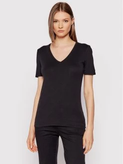 United Colors Of Benetton Γυναίκες T-shirts T-Shirt 3GA2E4230 Μαύρο Regular Fit Μαύρο