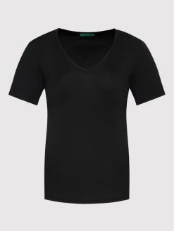 United Colors Of Benetton Γυναίκες T-shirts T-Shirt 3GA2E4230 Μαύρο Regular Fit Μαύρο -United Colors Of Benetton Κατάστημα unnamed file 1338