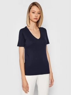 United Colors Of Benetton Γυναίκες T-shirts T-Shirt 3GA2E4230 Σκούρο μπλε Regular Fit Σκούρο μπλε