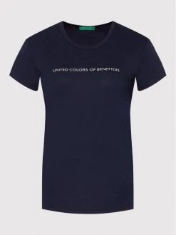 United Colors Of Benetton Γυναίκες T-shirts T-Shirt 3GA2E16A2 Σκούρο μπλε Regular Fit Σκούρο μπλε -United Colors Of Benetton Κατάστημα unnamed file 1348