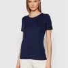 United Colors Of Benetton Γυναίκες T-shirts T-Shirt 3GA2E16A0 Σκούρο μπλε Regular Fit Σκούρο μπλε