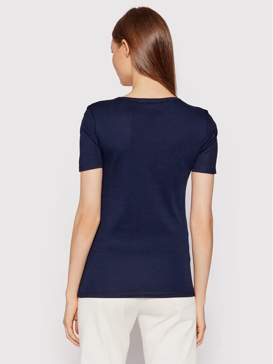 United Colors Of Benetton Γυναίκες T-shirts T-Shirt 3GA2E16A0 Σκούρο μπλε Regular Fit Σκούρο μπλε 3 United Colors Of Benetton Γυναίκες T-shirts T-Shirt 3GA2E16A0 Σκούρο μπλε Regular Fit Σκούρο μπλε - Image 3