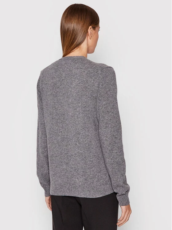 United Colors Of Benetton Γυναίκες Ζακέτες Ζακέτα 1002D6879 Γκρι Regular Fit Γκρι 3 United Colors Of Benetton Γυναίκες Ζακέτες Ζακέτα 1002D6879 Γκρι Regular Fit Γκρι - Image 3