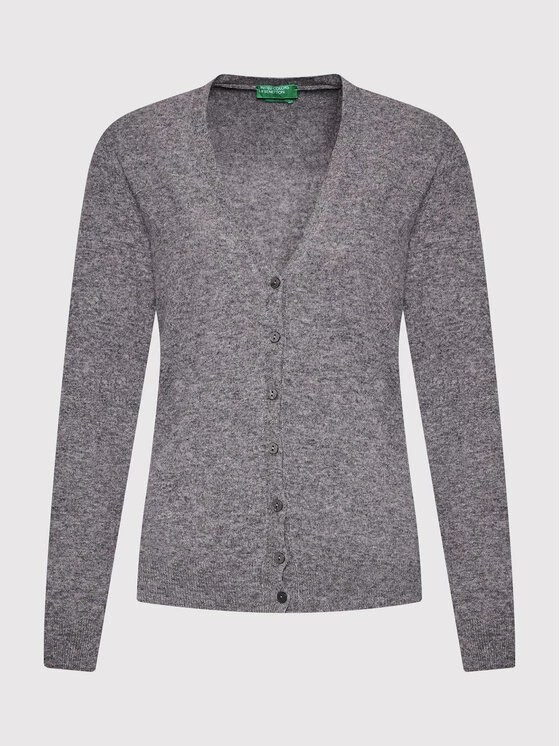 United Colors Of Benetton Γυναίκες Ζακέτες Ζακέτα 1002D6879 Γκρι Regular Fit Γκρι 5 United Colors Of Benetton Γυναίκες Ζακέτες Ζακέτα 1002D6879 Γκρι Regular Fit Γκρι - Image 5