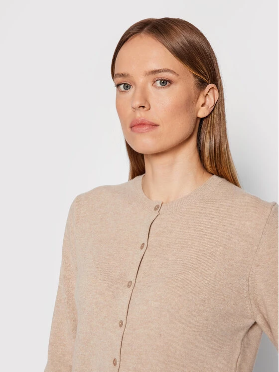 United Colors Of Benetton Γυναίκες Ζακέτες Ζακέτα 1002D5485 Μπεζ Regular Fit Μπεζ 4 United Colors Of Benetton Γυναίκες Ζακέτες Ζακέτα 1002D5485 Μπεζ Regular Fit Μπεζ - Image 4