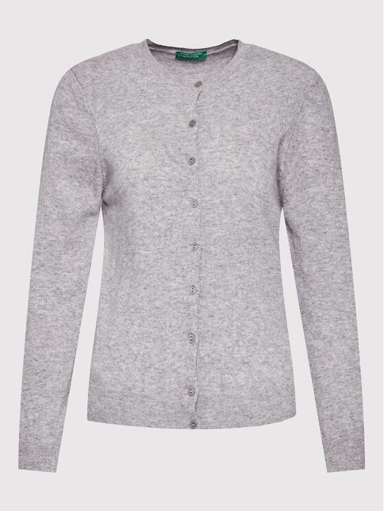 United Colors Of Benetton Γυναίκες Ζακέτες Ζακέτα 1002D5485 Γκρι Regular Fit Γκρι 5 United Colors Of Benetton Γυναίκες Ζακέτες Ζακέτα 1002D5485 Γκρι Regular Fit Γκρι - Image 5