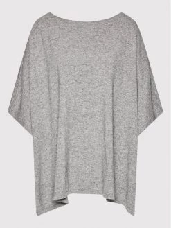 United Colors Of Benetton Γυναίκες Πουλόβερ Πόντσο 1035D0103 Γκρι Γκρι -United Colors Of Benetton Κατάστημα unnamed file 1418