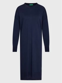 United Colors Of Benetton Γυναίκες Πλεκτά Φορέματα Φόρεμα υφασμάτινο 103CDV00H Μωβ Regular Fit Μωβ -United Colors Of Benetton Κατάστημα unnamed file 144