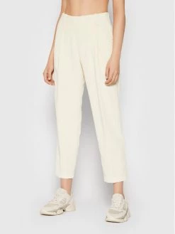 United Colors Of Benetton Γυναίκες Υφασμάτινα Παντελόνια Παντελόνι υφασμάτινο 4NIA55AL5 Μπεζ Regular Fit Μπεζ