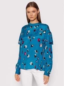 United Colors Of Benetton Γυναίκες Μπλουζάκια Μπλουζάκι 5KQJ5QD83 Μπλε Regular Fit Μπλε