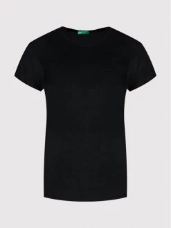 United Colors Of Benetton Γυναίκες T-shirts T-Shirt 3Z12E1AG1 Μαύρο Regular Fit Μαύρο -United Colors Of Benetton Κατάστημα unnamed file 1483