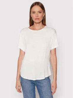 United Colors Of Benetton Γυναίκες T-shirts T-Shirt 3Z12E1AG1 Λευκό Regular Fit Λευκό