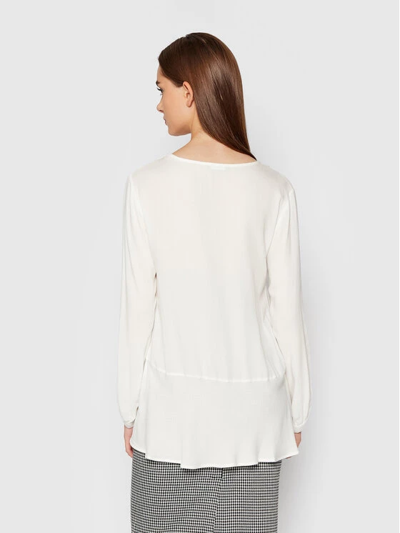 United Colors Of Benetton Γυναίκες Μπλουζάκια Μπλουζάκι 569W5QD93 Λευκό Regular Fit Λευκό 3 United Colors Of Benetton Γυναίκες Μπλουζάκια Μπλουζάκι 569W5QD93 Λευκό Regular Fit Λευκό - Image 3