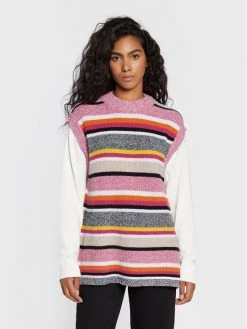 United Colors Of Benetton Γυναίκες Γιλέκα Γιλέκο 1093E101Y Έγχρωμο Regular Fit Έγχρωμο