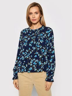 United Colors Of Benetton Γυναίκες Μπλουζάκια Μπλουζάκι 5UUX5QD85 Σκούρο μπλε Relaxed Fit Σκούρο μπλε