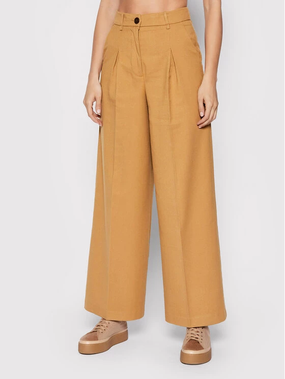 United Colors Of Benetton Γυναίκες Υφασμάτινα Παντελόνια Παντελόνι υφασμάτινο 4S8L55AL3 Καφέ Regular Fit Καφέ 1 United Colors Of Benetton Γυναίκες Υφασμάτινα Παντελόνια Παντελόνι υφασμάτινο 4S8L55AL3 Καφέ Regular Fit Καφέ