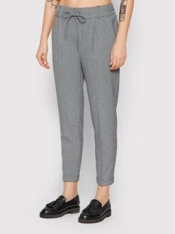 United Colors Of Benetton Γυναίκες Υφασμάτινα Παντελόνια Παντελόνι υφασμάτινο 4TUJDF003 Μαύρο Slim Fit Μαύρο